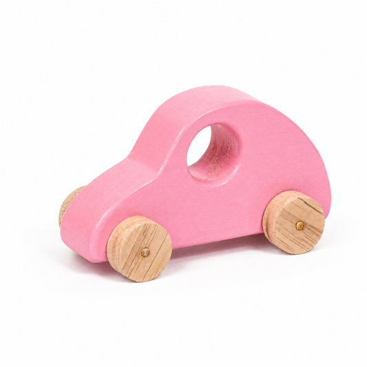 Wooden Beetle Toy Car