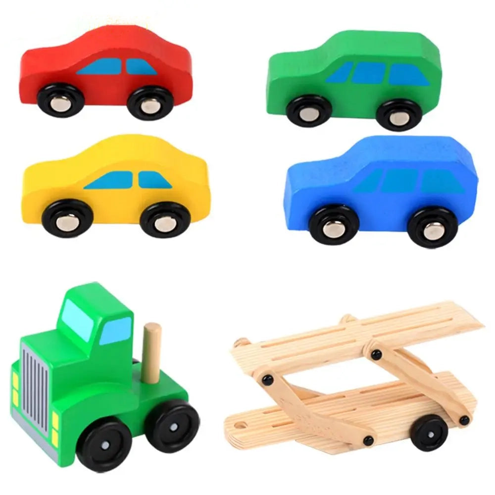 Wooden Car Carrier Big Truck
