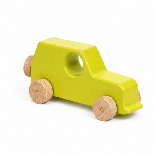 Wooden Toy Jeep