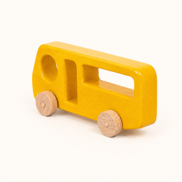 Wooden Toy Bus