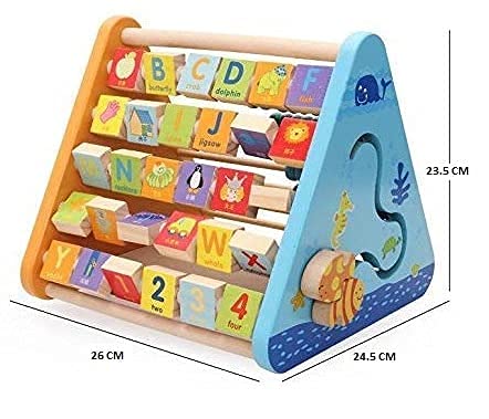 Wooden Activity Centre Triangle Toy