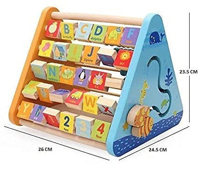 Wooden Activity Centre Triangle Toy