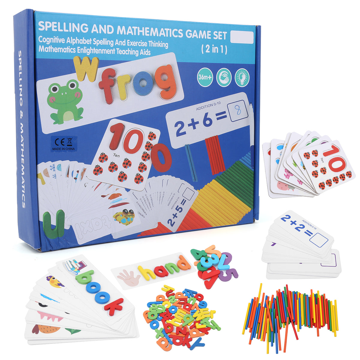 Spelling and Mathematics Game Set
