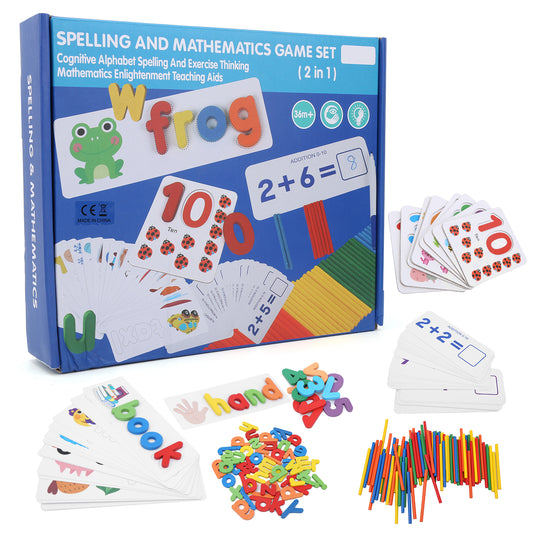Spelling and Mathematics Game Set