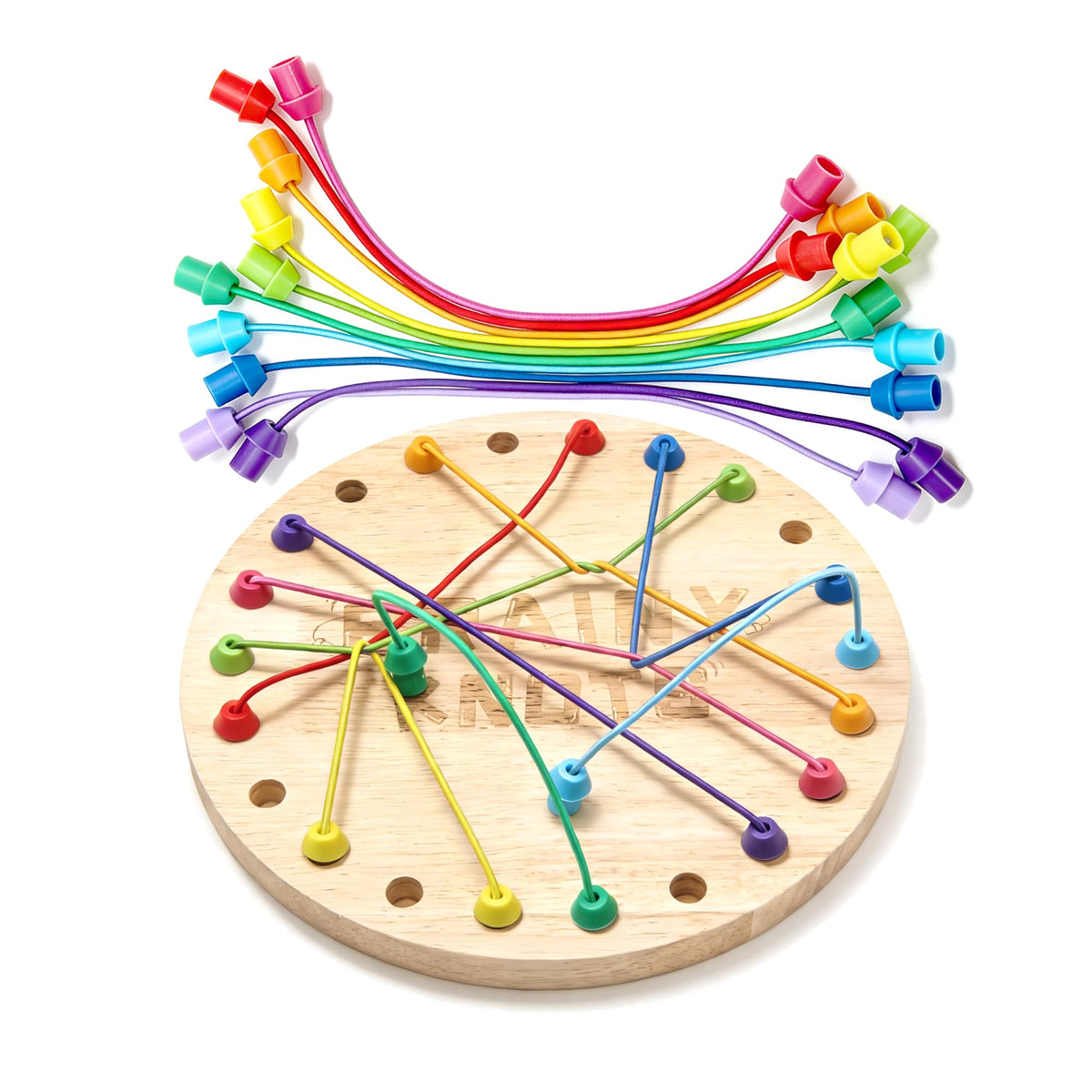 Wooden Rope Puzzle Board Game