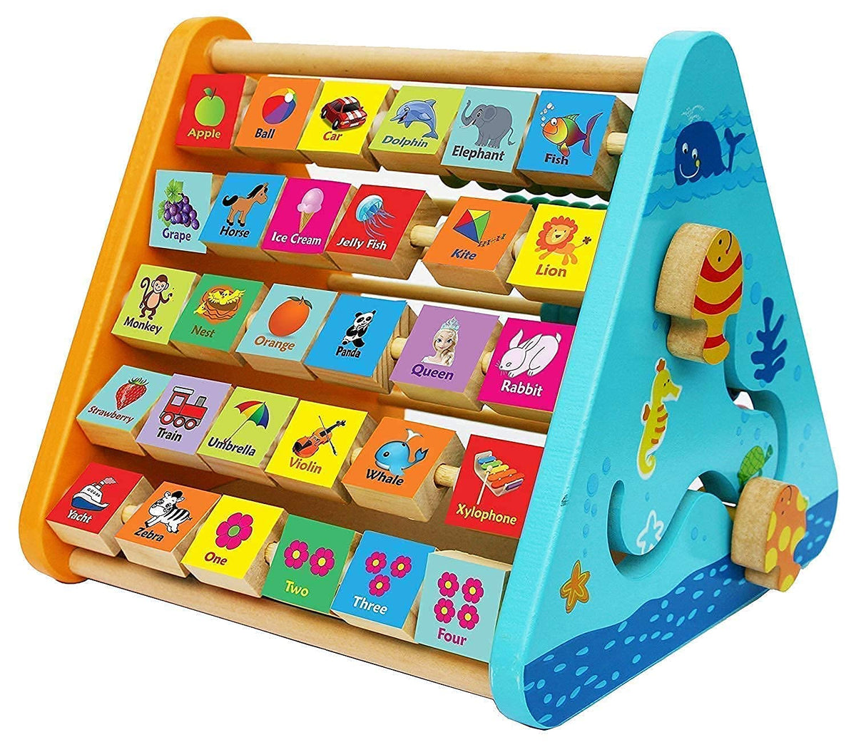 Wooden Activity Centre Triangle Toy