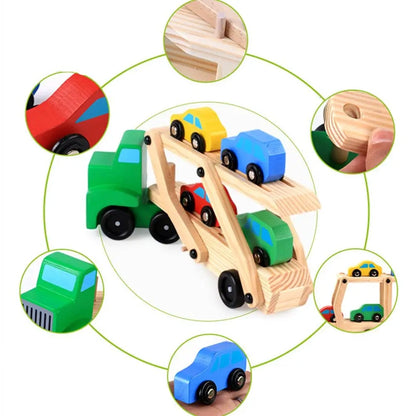 Wooden Car Carrier Big Truck