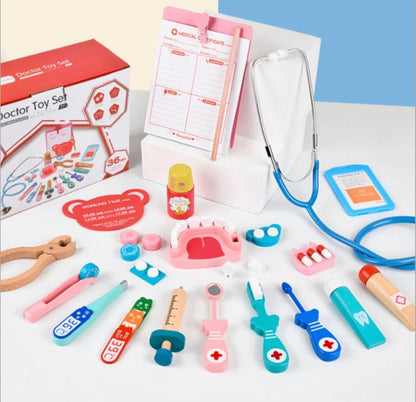 Wooden Doctor Toy set
