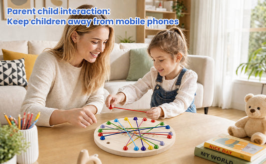 Wooden Rope Puzzle Board Game