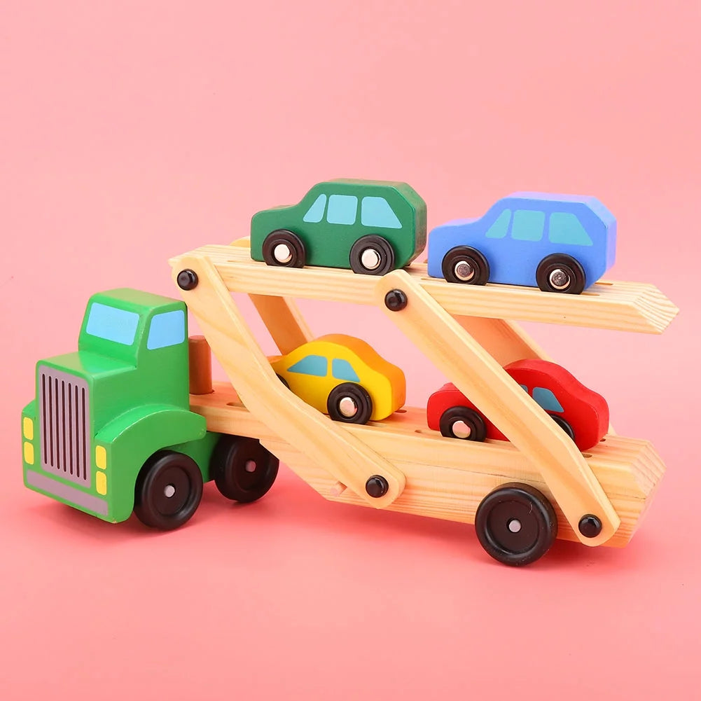 Wooden Car Carrier Big Truck