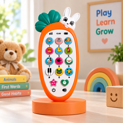 Bunny Carrot Musical Learning Phone