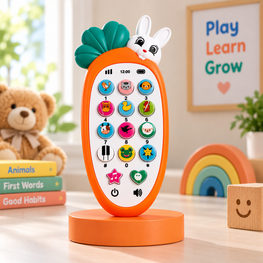Bunny Carrot Musical Learning Phone