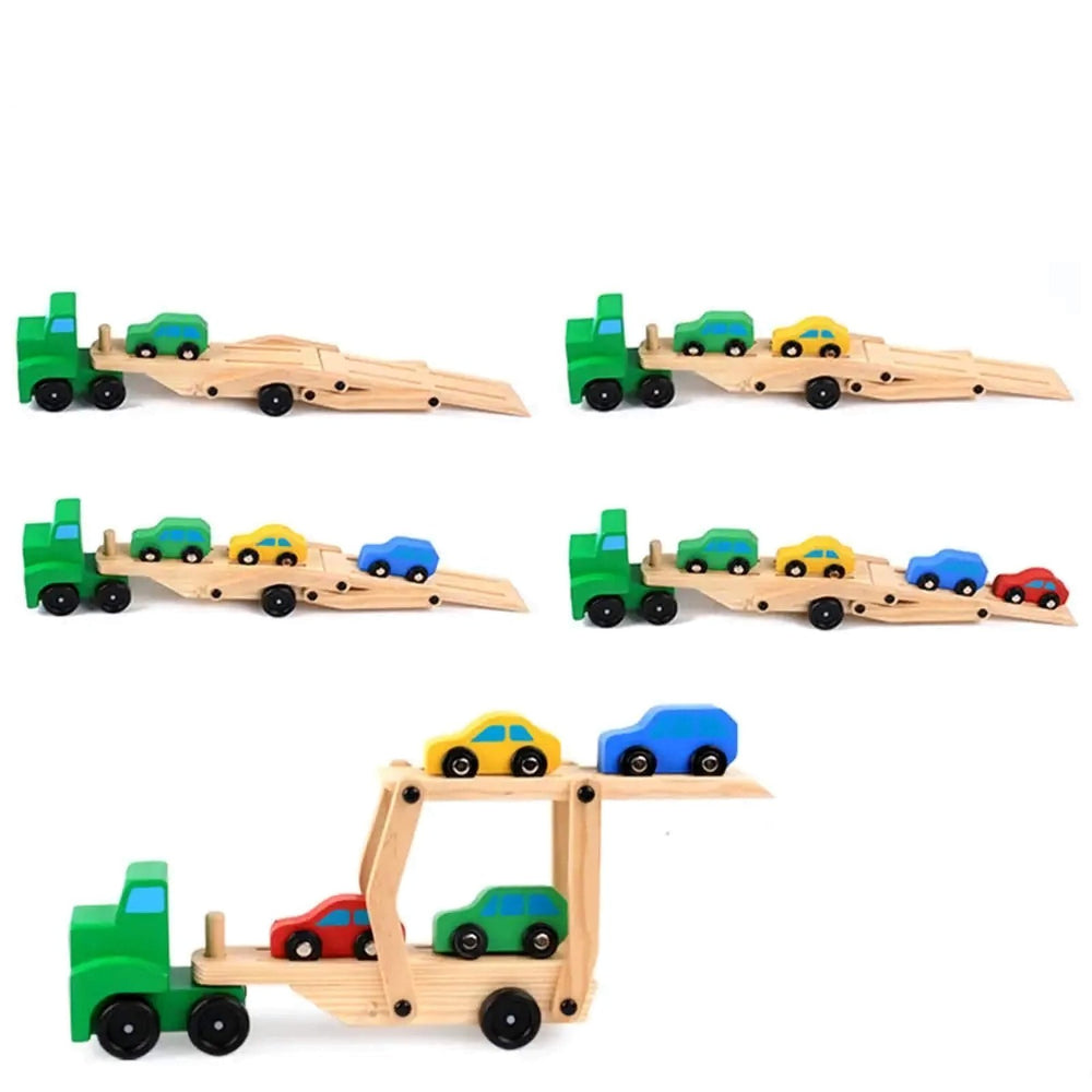 Wooden Car Carrier Big Truck