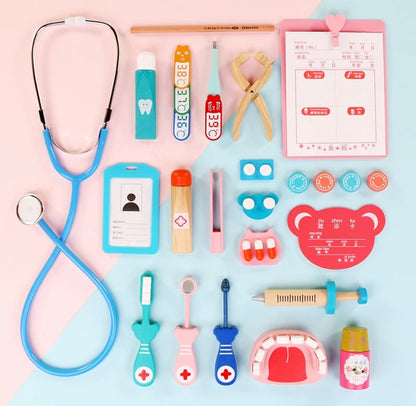 Wooden Doctor Toy set