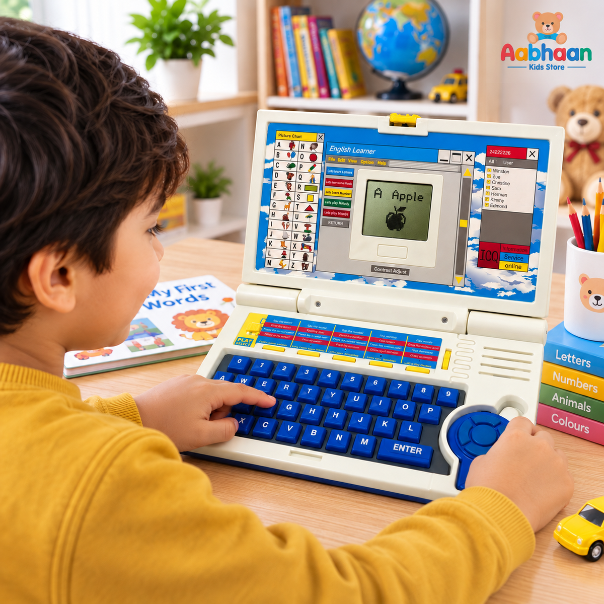 Aabhaan Kids Learning Laptop