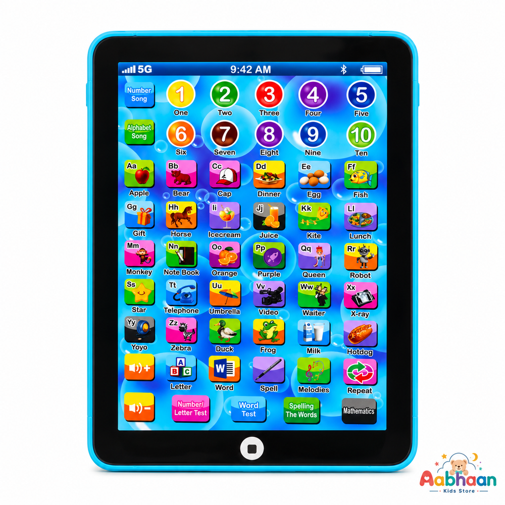 Interactive Musical English Educational Phonetic Learning Tablet for Kids 3+ Years, Best Educational Toy