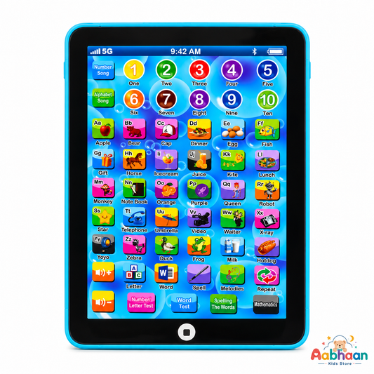 Interactive Musical English Educational Phonetic Learning Tablet for Kids 3+ Years, Best Educational Toy
