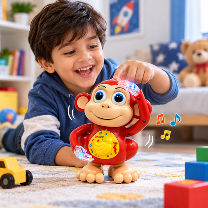 Aabhaan Dancing Monkey Musical Toy